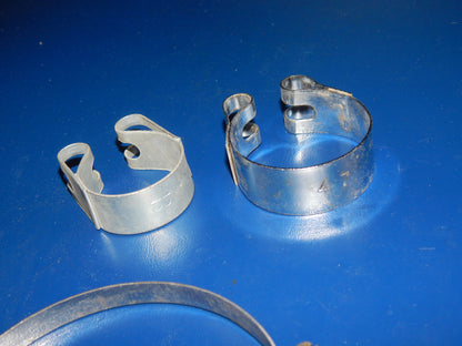 MIXED EXHAUST PIPE CLAMPS 31 35 80-100 NORMA VINTAGE BMW CAGIVA DUCATI - MotoRaider
