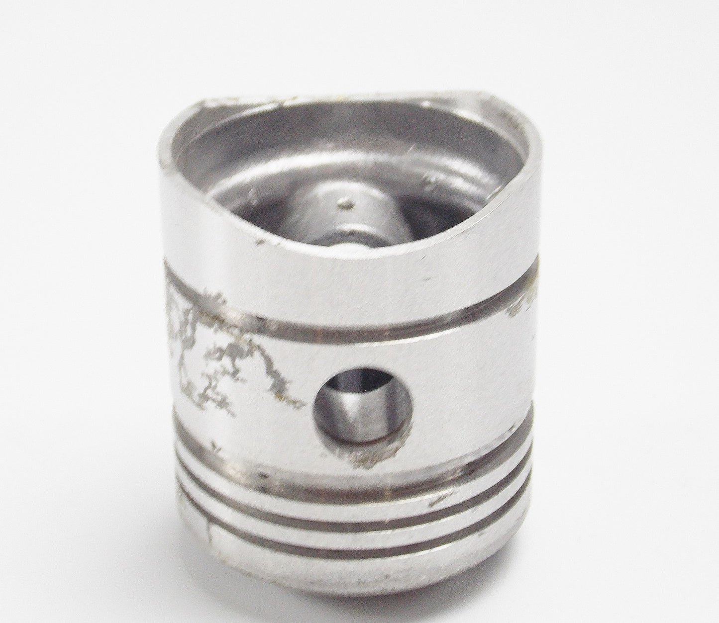 NOS ASSO WERKE PISTON+PIN+RINGS+CLIPS SET CPL 55.4 mm FB MONDIAL 125cc CHAMPION - MotoRaider