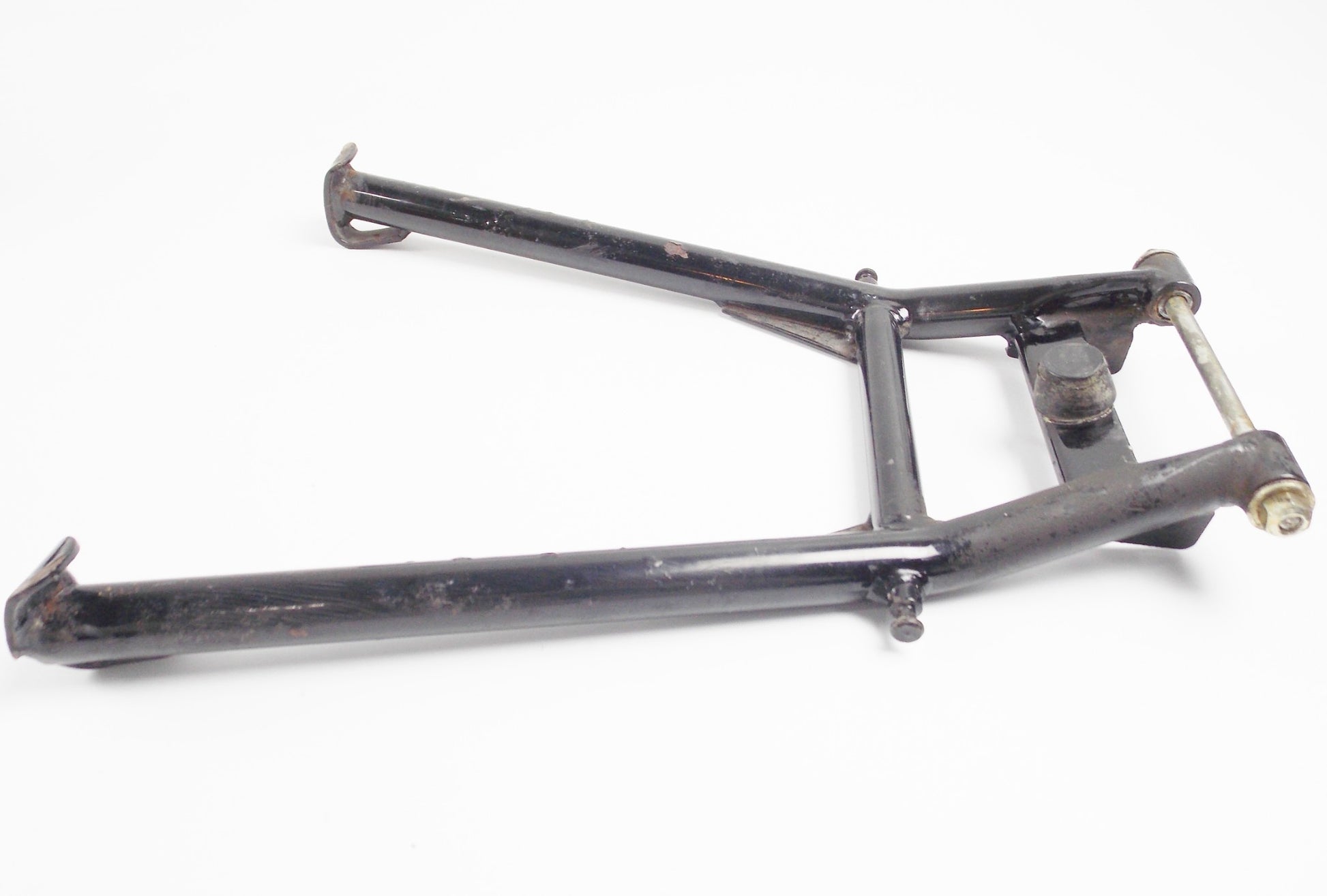 '86 CAGIVA 125 ELEFANTRE FRAME CHASSIS KICK CENTER STAND+SPRING+BOLT+RUBBER STOP - MotoRaider