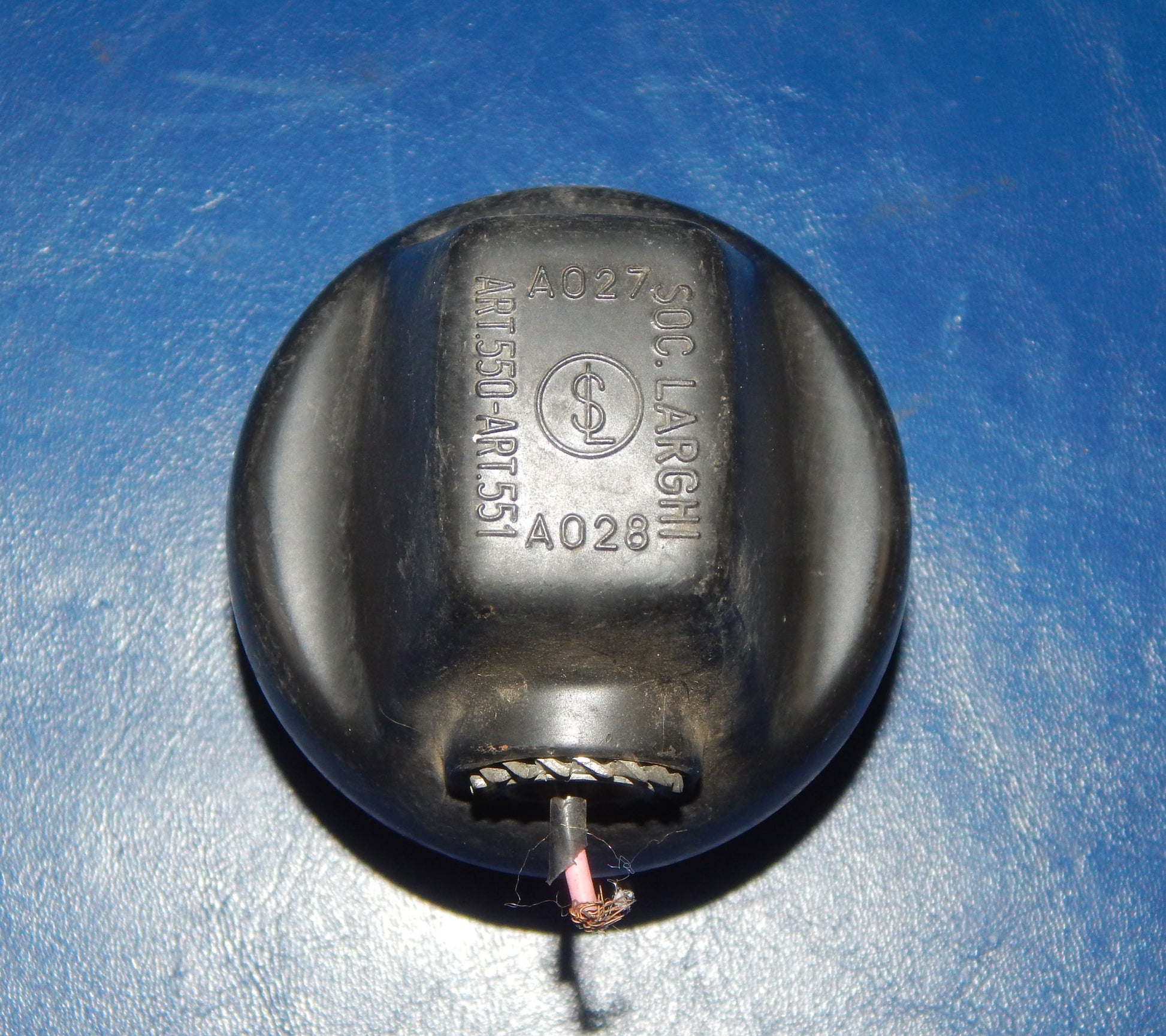 LARGHI TURN SIGNAL AMBER FRONT REAR GUZZI CAGIVA DUCATI VINTAGE ITALY - MotoRaider