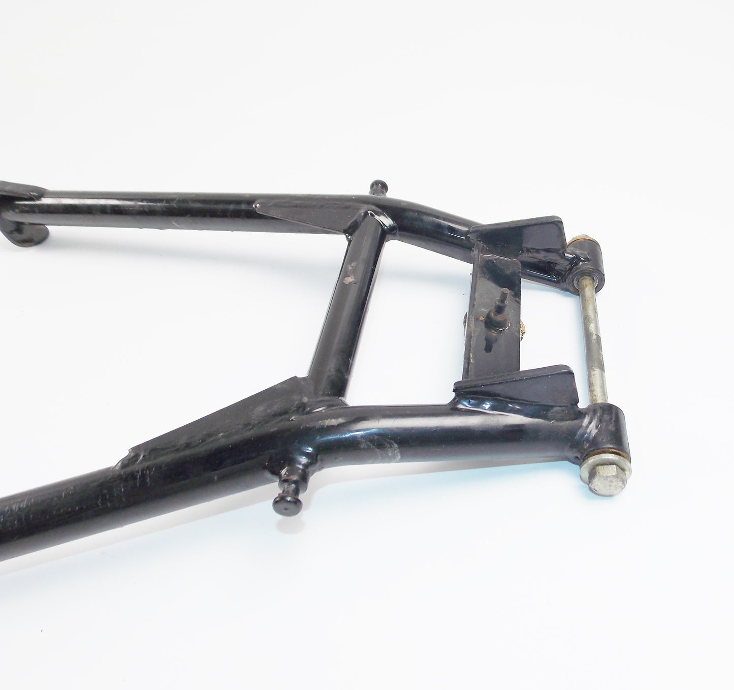 '86 CAGIVA 125 ELEFANTRE FRAME CHASSIS KICK CENTER STAND+SPRING+BOLT+RUBBER STOP - MotoRaider