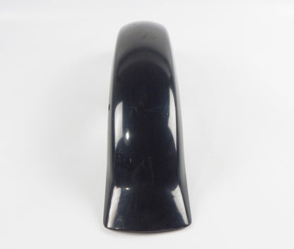 1980's FRONT FENDER BLACK STEEL L=28" W=5" SUZUKI GSE500 VINTAGE MOTORCYCLE - MotoRaider