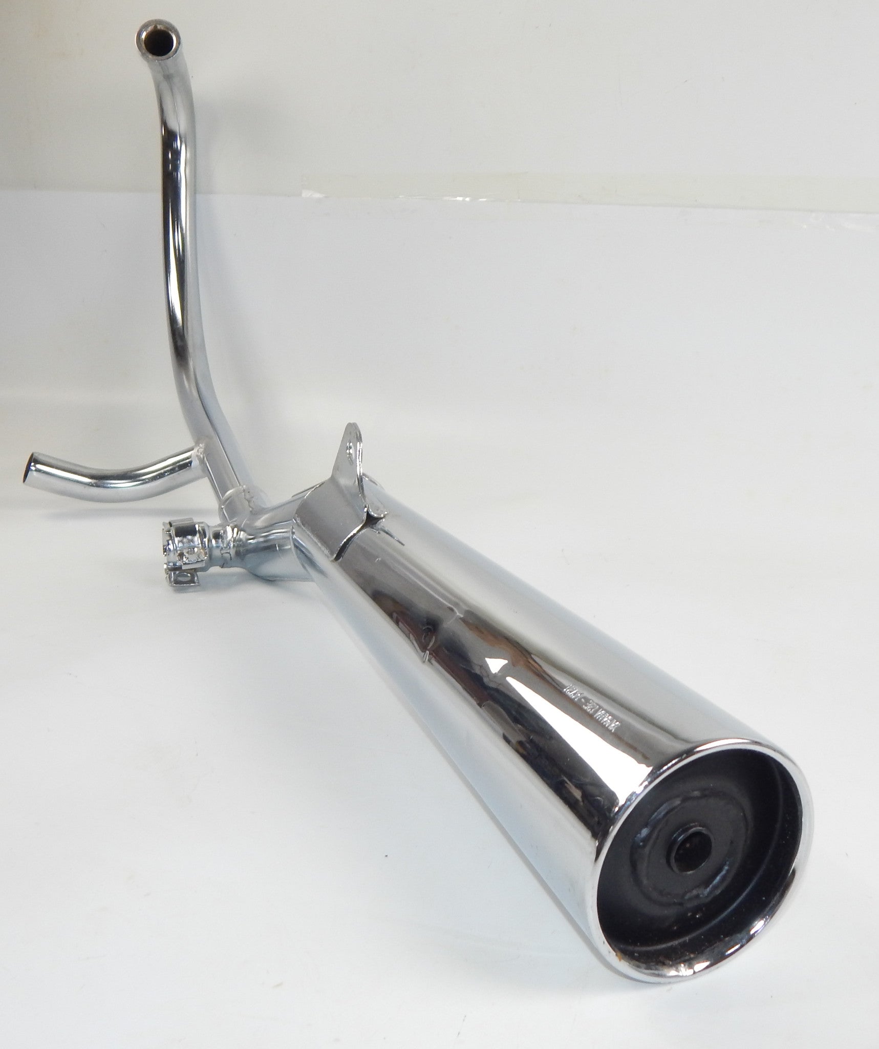 OEM YAMAHA 1982 XS400 RIGHT SIDE EXHAUST MUFFLER PIPE 12E-14721-00 VINTAGE - MotoRaider