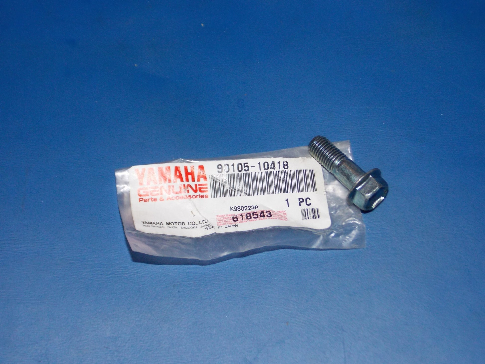 NOS 1987 1988 YAMAHA YFZ350 YFM350 WASHER BASE BOLT REAR WHEEL  90105-10418 - MotoRaider