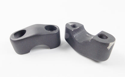 OEM 2003 2004 YAMAHA BT1100 HANDLEBAR UPPER CLAMPS HOLDER 5JN-F3441-10 SET - MotoRaider