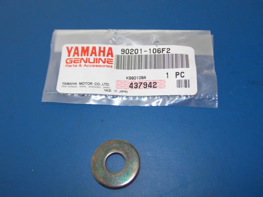 NOS YAMAHA 1982-2016 YZ125/490/250/80 YFZ350/200 YFA1 WASHER PLATE 90201-106F2 - MotoRaider