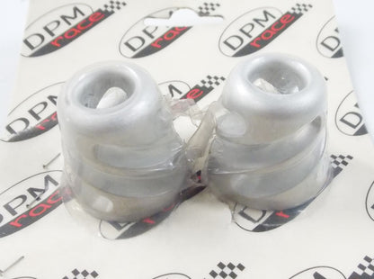 DE PRETTO R-0447A HELICOIDAL ALLOY CNC SILVER HANDLEBAR END HONDA 2007-09 SH300 - MotoRaider