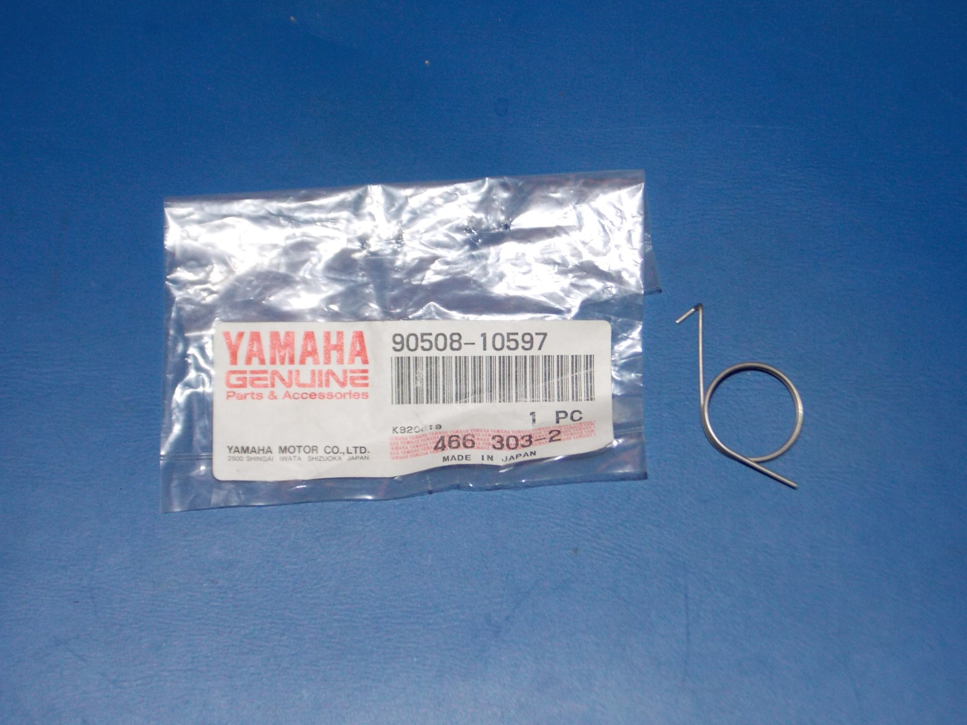 NOS 1983-1988 YAMAHA YTM200/225 YFM80/200/225/100 TORSION SPRING  90508-10597 - MotoRaider