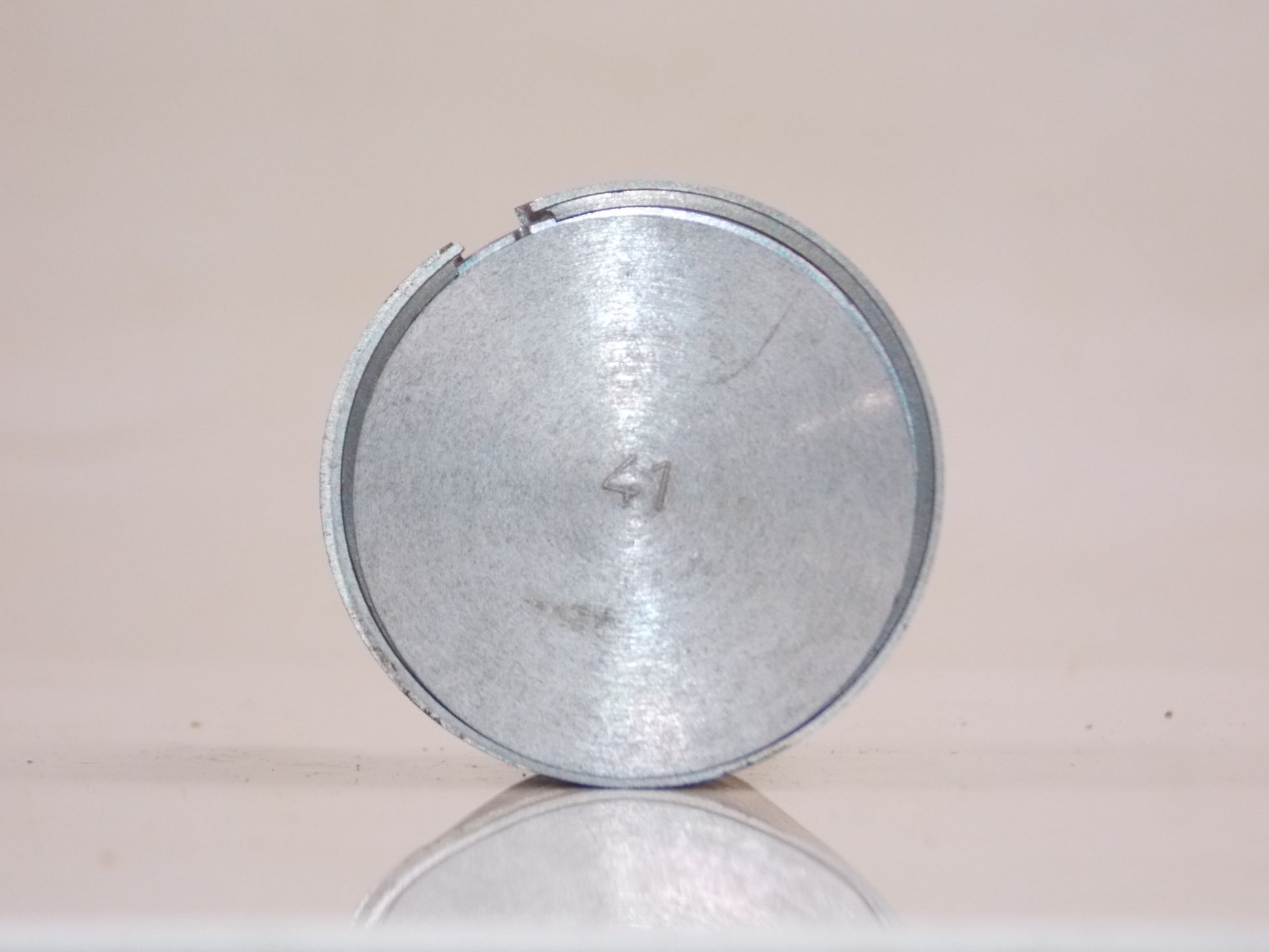 NOS ASSO WERKE 25-7300 PISTON 41MM + CIECLIPS + RINGS + 14MM PIN VINTAGE 16222 - MotoRaider