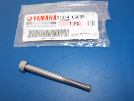 NOS YAMAHA 1995-2021 XVS650/11/65/13 YFZ450 XT250 BOLT SOCKET HEAD  91314-06065 - MotoRaider