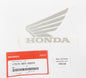 NOS OEM 2005 HONDA CBF600 LEFT WING TYPE 5 EMBLEM DECAL MARK 17570-MER-D50ZA - MotoRaider