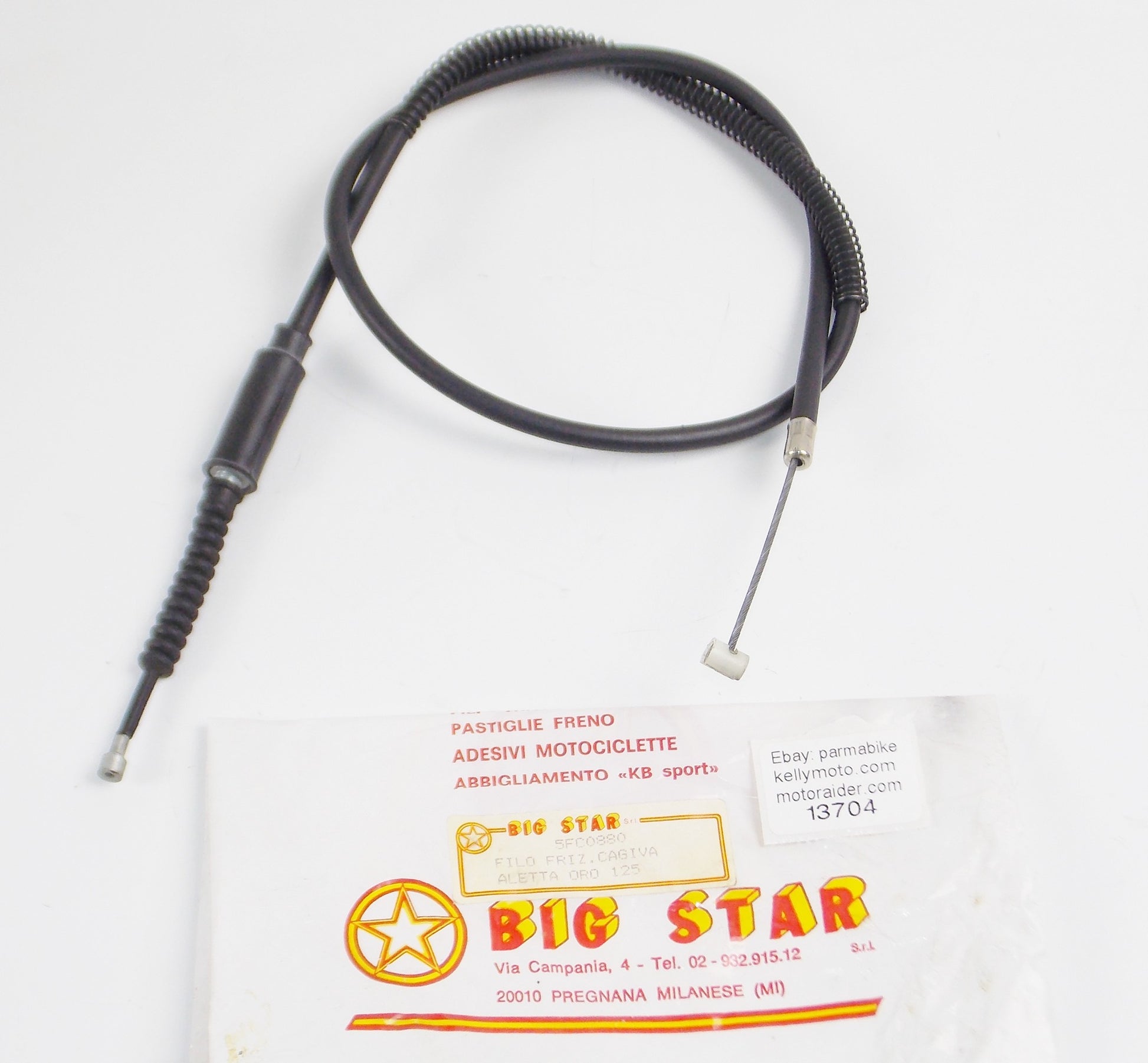 BIG STAR CLUTCH CABLE CAGIVA ALETTA ORO 125 5FC0880 - MotoRaider