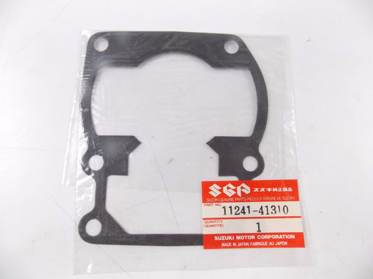 OEM SUZUKI 1975-81 RM125 RM100 TS100 TS125 CYLINDER BASE GASKET SEAL 11241-41310 - MotoRaider