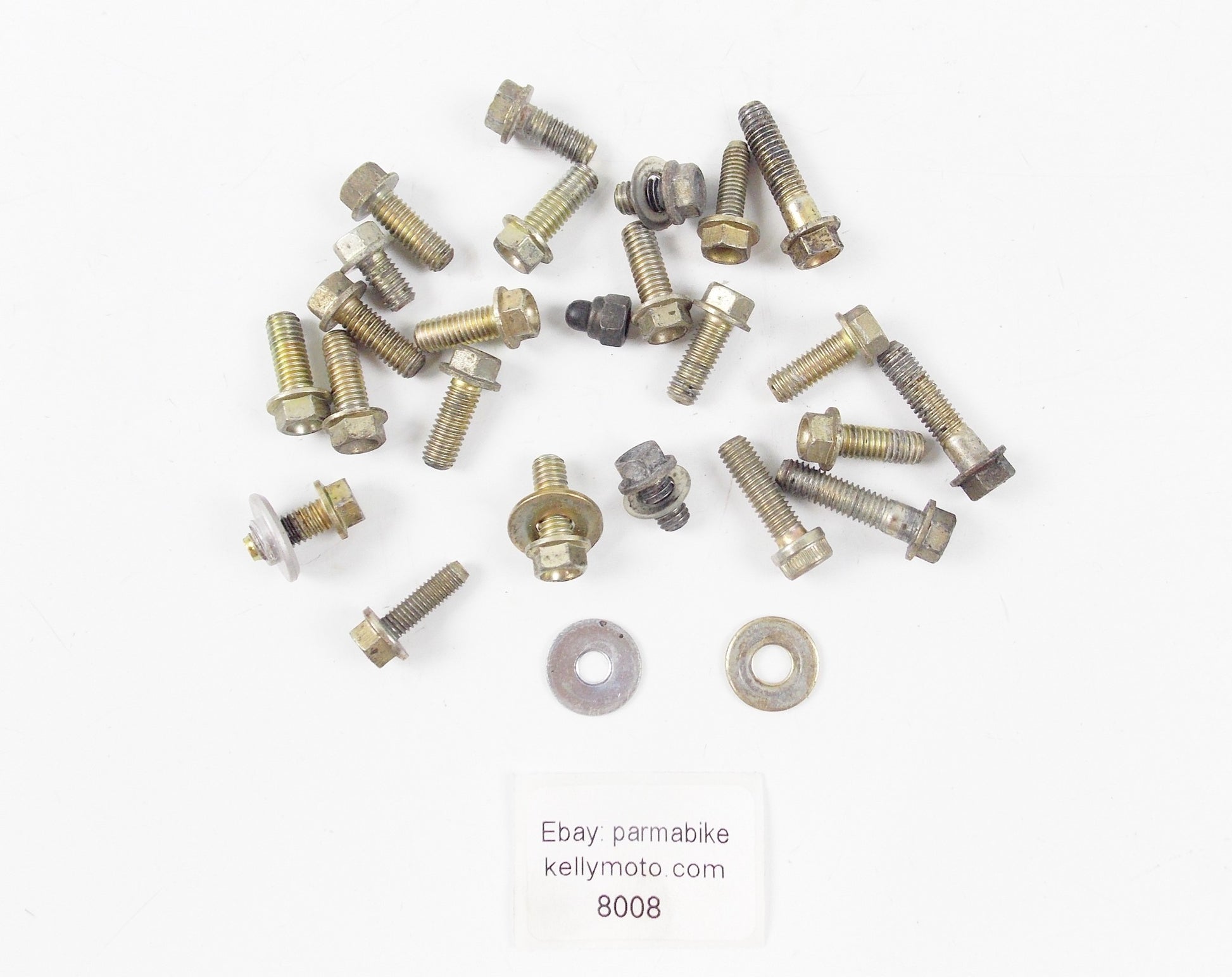 OEM DUCATI 1998 750 MIX ASSORTED BOLTS HARDWARE FRAME CHASSIS - MotoRaider