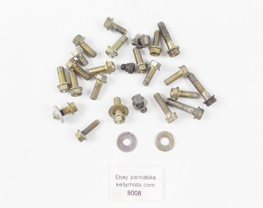 OEM DUCATI 1998 750 MIX ASSORTED BOLTS HARDWARE FRAME CHASSIS - MotoRaider