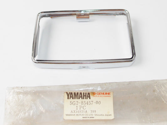 NOS OEM YAMAHA 1981-1983 XJ750 FOG LIGHT RIM 5G2-85457-00 - MotoRaider