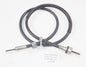 1980 YAMAHA XT500 BLACK VINYL SPEEDOMETER CABLE VINTAGE ENDURO SCRAMBLER THUMPER - MotoRaider