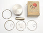 NOS DINAMIN PISTON + RINGS + PIN + CLIPS SET CPL. D. 54.6 mm GILERA 125 - MotoRaider