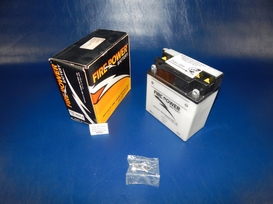 FIRE POWER MOTORCYCLES BATTERY YB9A-A SNOWMOBILE QUAD MOPED ATV - MotoRaider