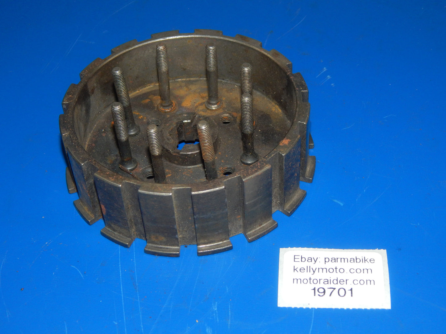 1972-1974 HUSQVARNA 250 400 450 CR WR MOTOR CLUTCH BASKET HUB VINTAGE - MotoRaider
