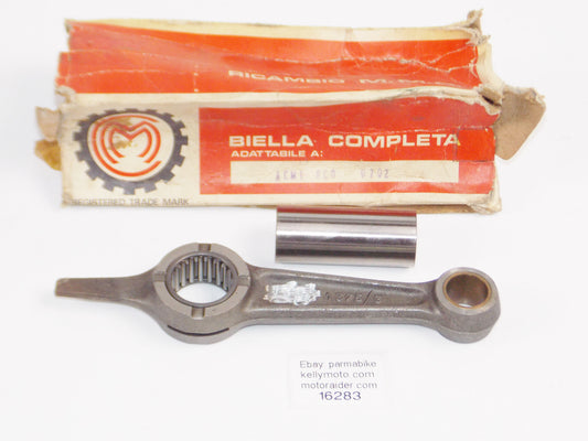 MMC BCO 0202 CONNECTING ROD+PIN+BEARING ACME OVERALL LENGTH 186mm VINTAGE MOTOR - MotoRaider