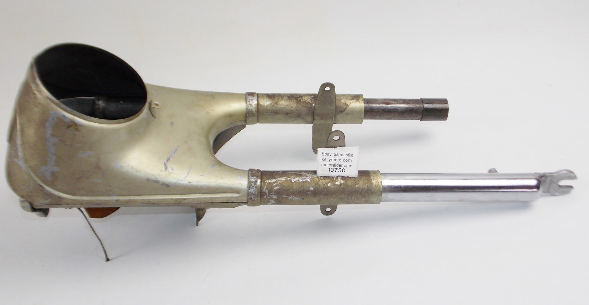 MOPED FRONT FORKS ITALY L=58mm 005937100 DUCATI GILERA MORINI MOTOM NEGRINI - MotoRaider