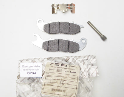 OEM PIAGGIO DERBI 2007-2011 CROSS CITY / TERRA 125 FRONT BRAKE PADS 865527 - MotoRaider