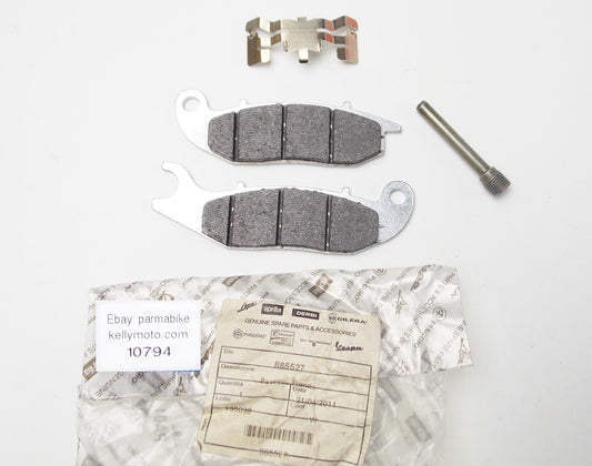 OEM PIAGGIO DERBI 2007-2011 CROSS CITY / TERRA 125 FRONT BRAKE PADS 865527 - MotoRaider
