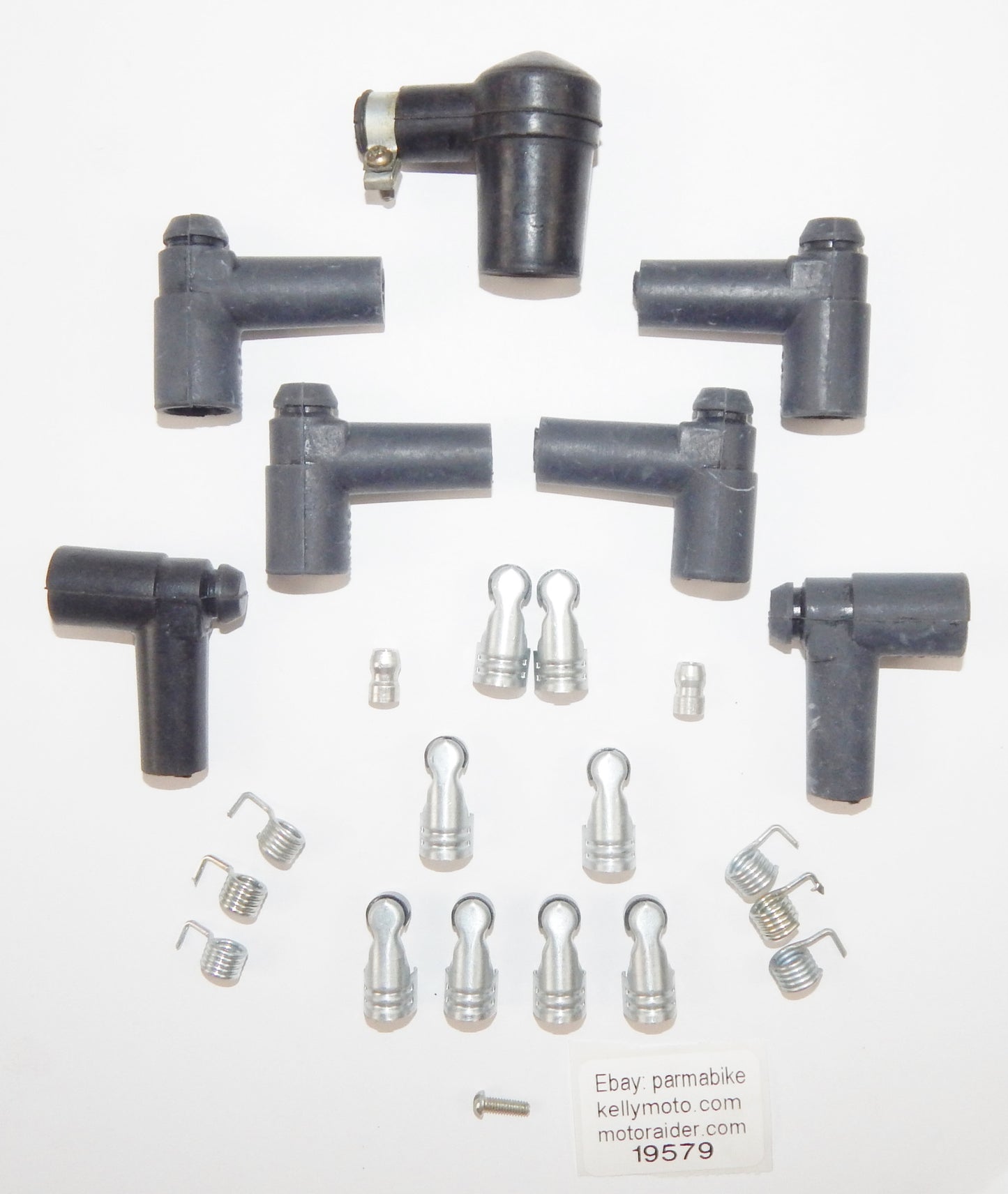 MIX SPARK PLUG CAP TERMINAL MOTORCYCLE SCOOTER MOPED SNOWMOBILE ATV QUAD VINTAGE - MotoRaider