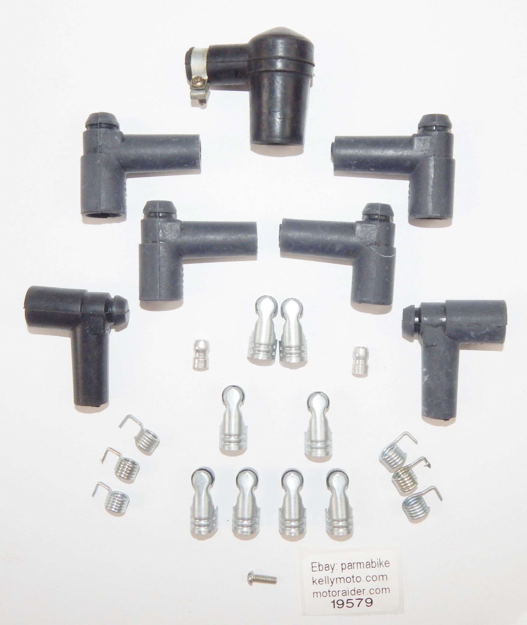 MIX SPARK PLUG CAP TERMINAL MOTORCYCLE SCOOTER MOPED SNOWMOBILE ATV QUAD VINTAGE - MotoRaider