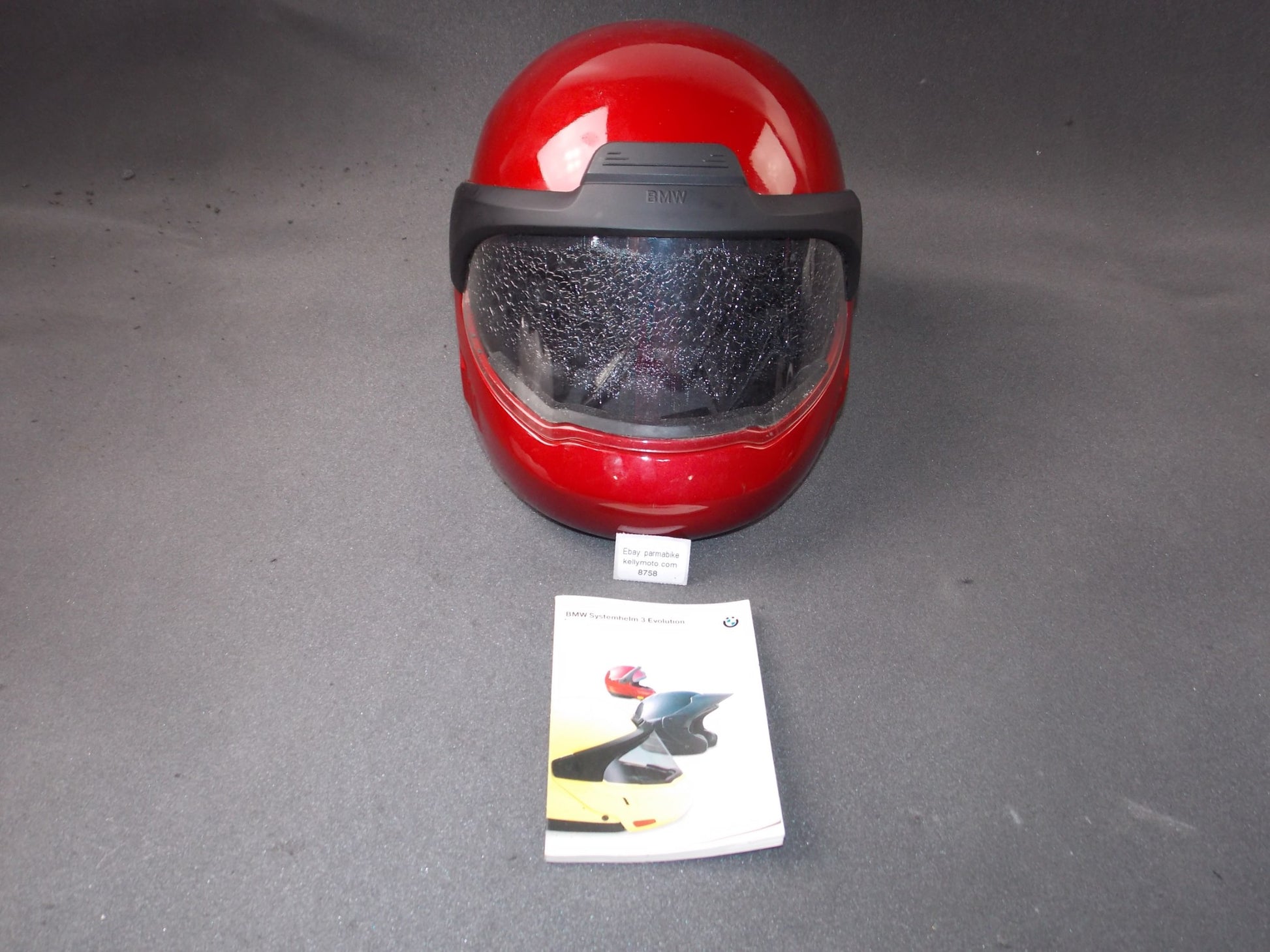 SCHUBERTH BMW MODULAR RED MOTORCYCLE HELMET SYSTEM 3 EVOLUTION - MotoRaider