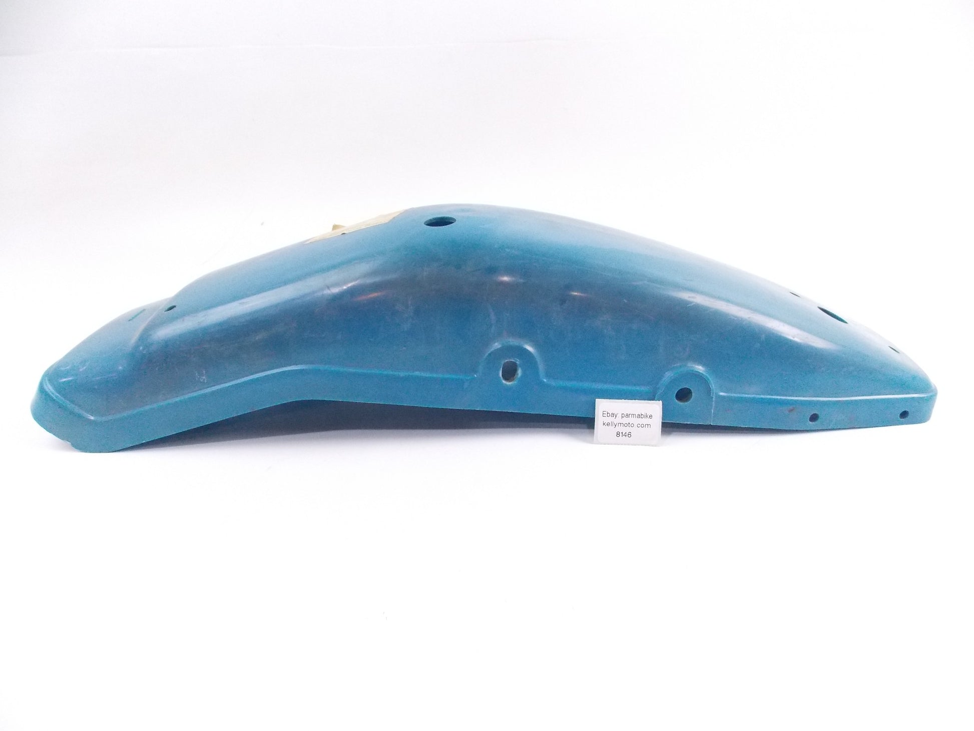 NOS OEM CAGIVA 1985 ALETTA ROSSA 125/ELEFANT 125 BLUE REAR FENDER 80A033213 - MotoRaider