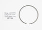 1974 SACHS 1251/5A 1251/5B 1251/6A/B/C/D 125 PISTON RING 54.50mm DKW KTM PENTON - MotoRaider