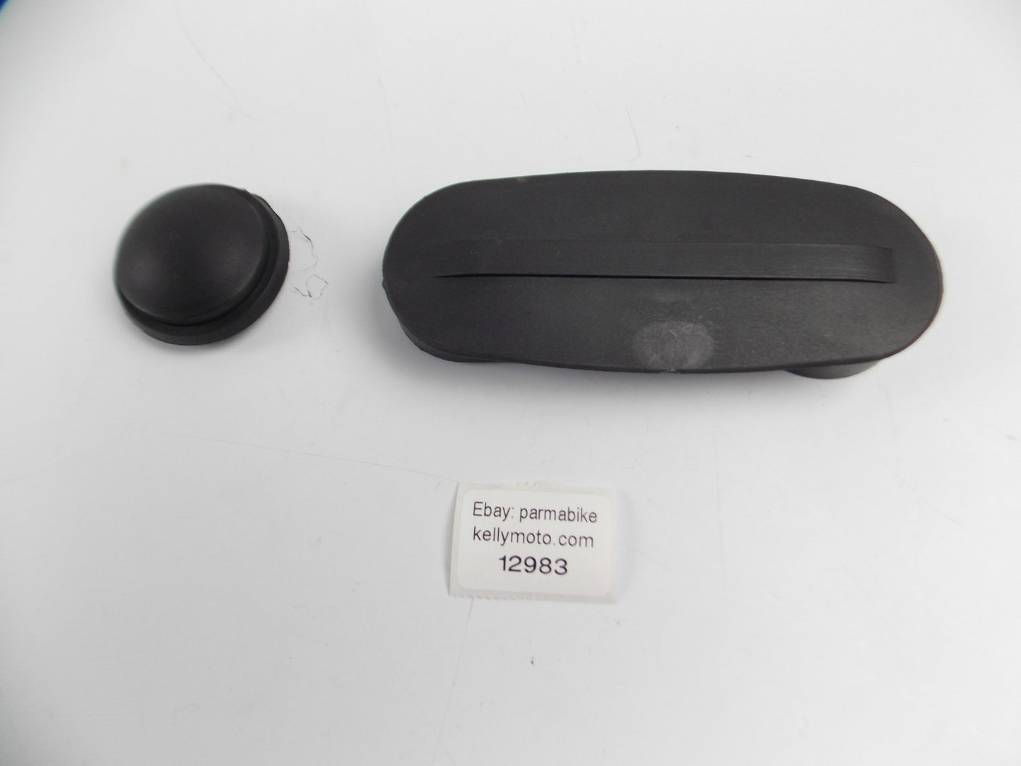 1983 VESPA PX FRONT FORK SUSPENSION ARM PLASTIC COVER BLACK LML STELLA STAR - MotoRaider