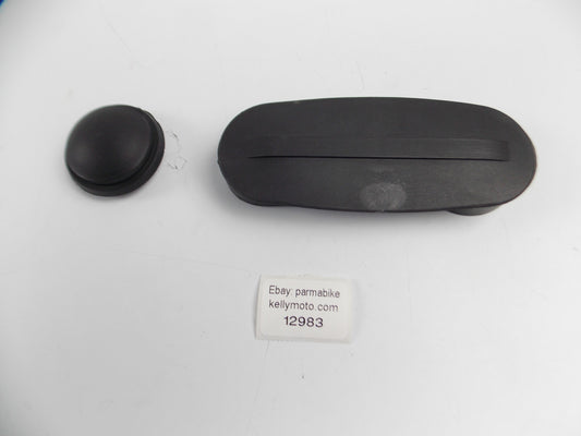 1983 VESPA PX FRONT FORK SUSPENSION ARM PLASTIC COVER BLACK LML STELLA STAR - MotoRaider