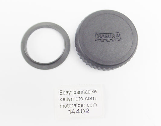 LAVERDA ZUNDAPP LZ 125 175 BRAKE MASTER CYLINDER RESERVOIR CAP MAGURA 47214084 - MotoRaider