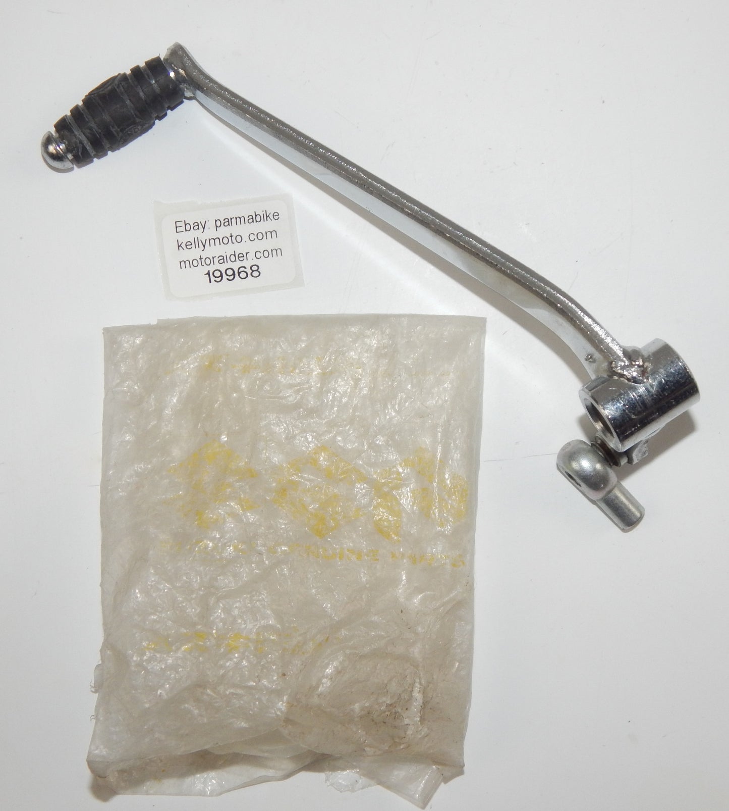 OEM SUZUKI TRANSMISSION GEAR SHIFTER CHANGER LEVER PEDAL L=160mm SPLINE D=12mm - MotoRaider