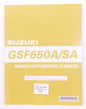 2005 SUZUKI GSF 650 A/SA SUPPLEMENTARY SERVICE MANUAL ITALIAN #99501 36120 01B - MotoRaider