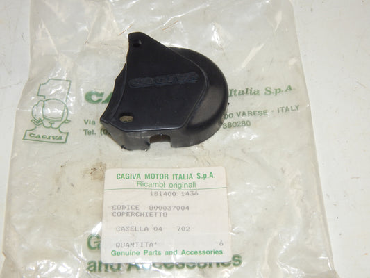 OEM 1986 CAGIVA ALETTA ELECTRA ENGINE STARTER MOTOR PLASTIC COVER 800037004 - MotoRaider