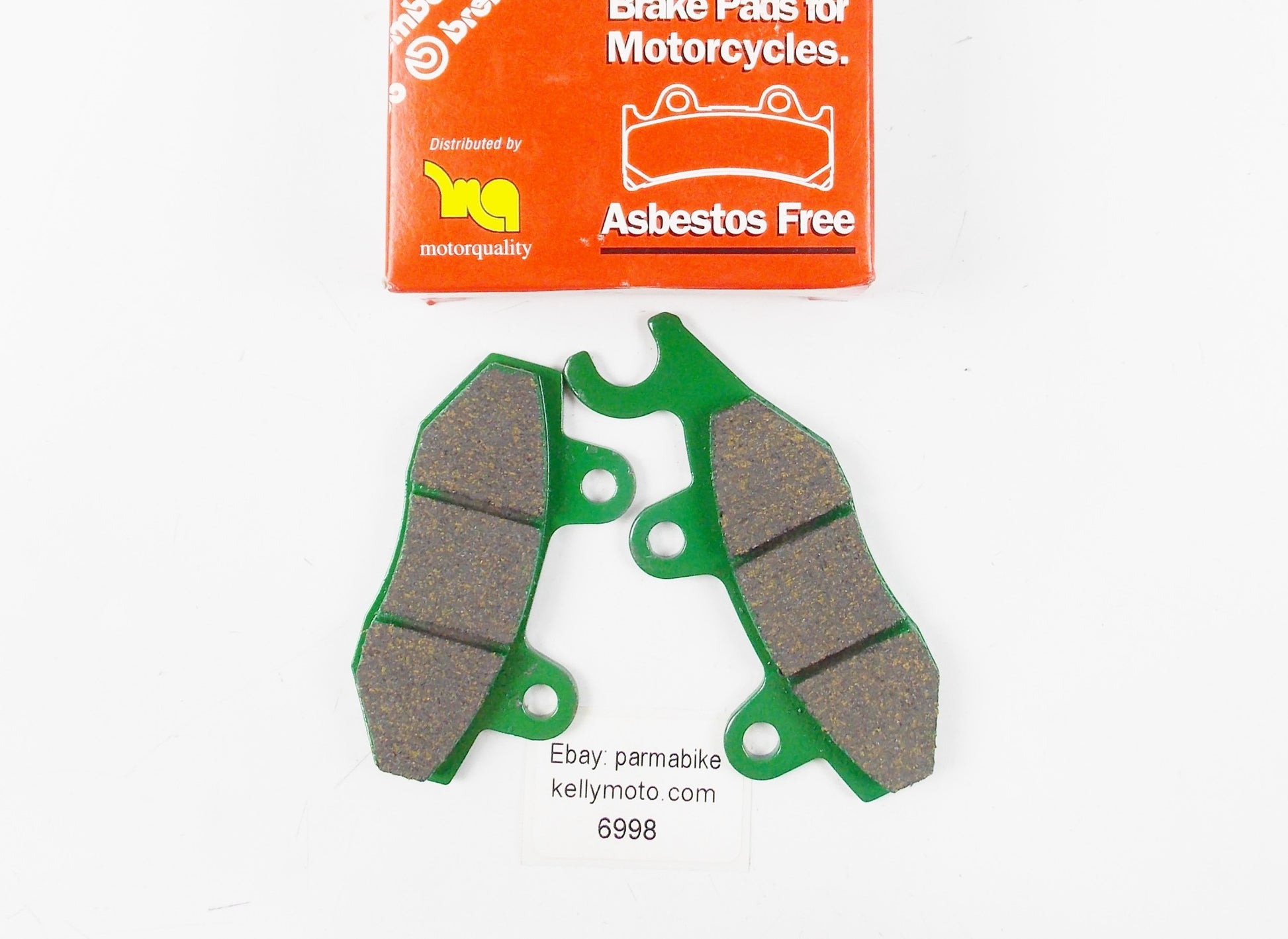 BREMBO YAMAHA 1989 XTZ750 SUPERTENERE PADS BRAKE REAR WHEEL 07.YA22.06 07YA2206 - MotoRaider