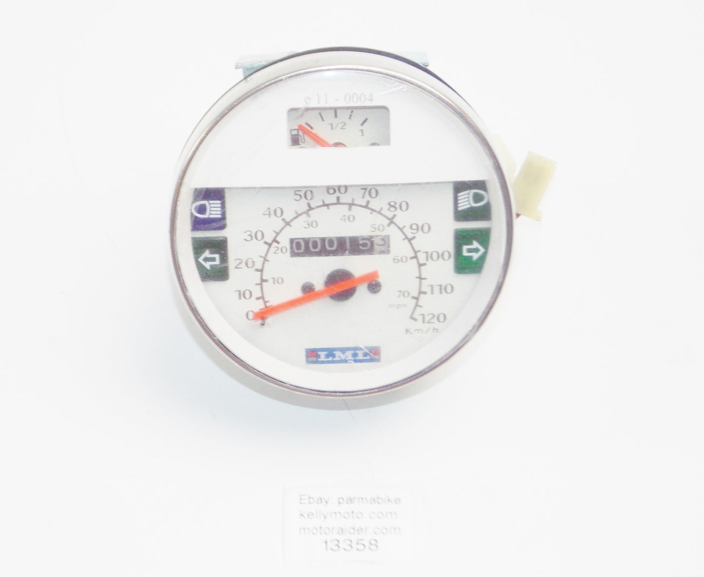 OEM LML STAR 125-150 STAR/DELUXE STELLA 4T SPEEDOMETER ROUND 2727766 - MotoRaider