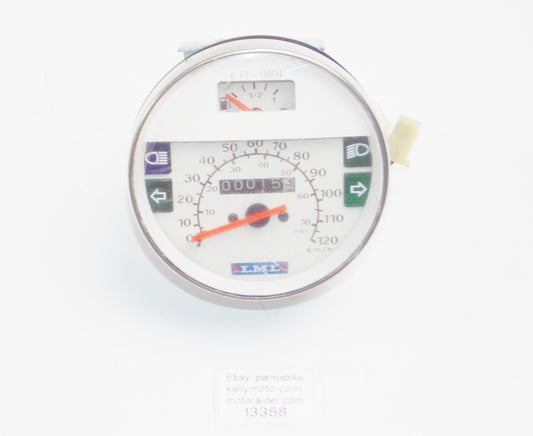 OEM LML STAR 125-150 STAR/DELUXE STELLA 4T SPEEDOMETER ROUND 2727766 - MotoRaider