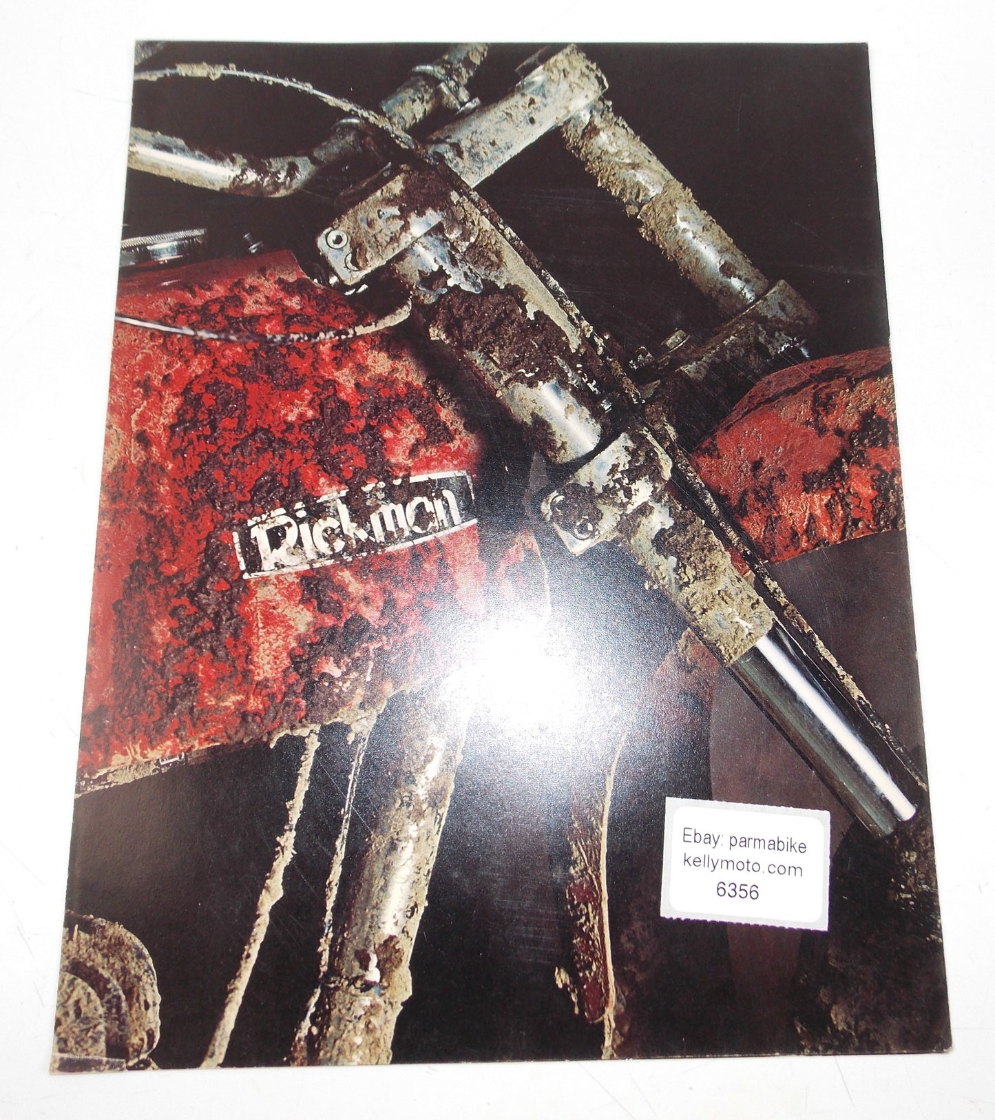 1974 RICKMAN MONTESA 250 MOTOCROSS R250MX DEALER PAMPHLET BROCHURE ADVERTISEMENT - MotoRaider