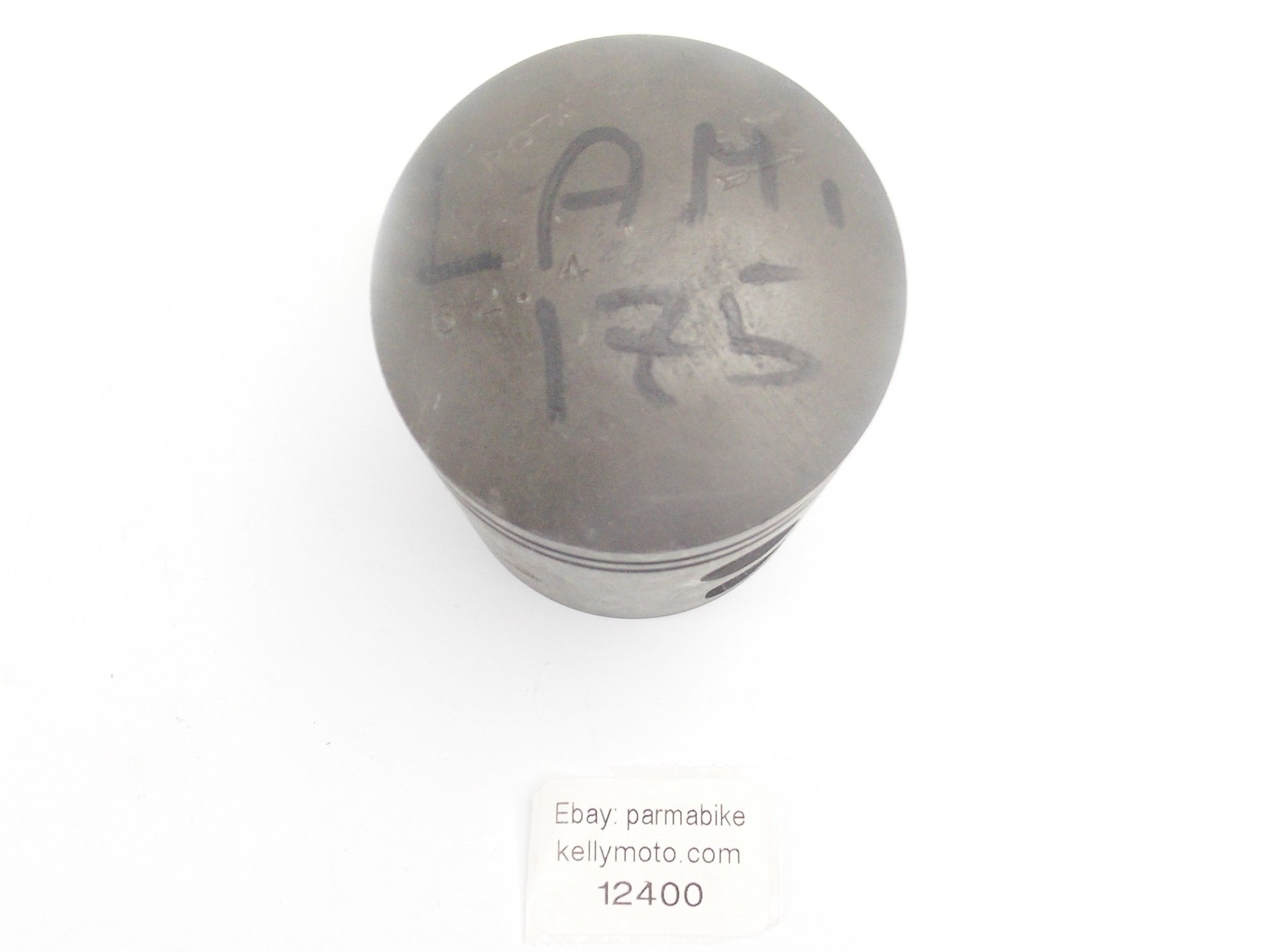 ROTA PISTON + CLIPS DIAMETER 62.4 mm LAMBRETTA MOTOR ENGINE ITALY - MotoRaider