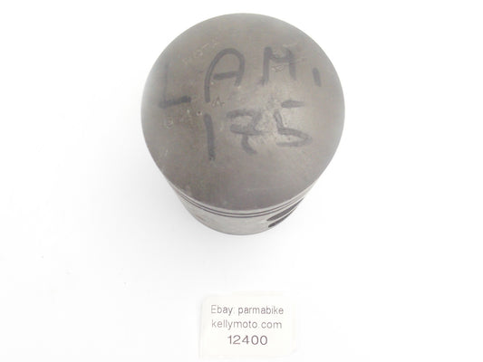 ROTA PISTON + CLIPS DIAMETER 62.4 mm LAMBRETTA MOTOR ENGINE ITALY - MotoRaider