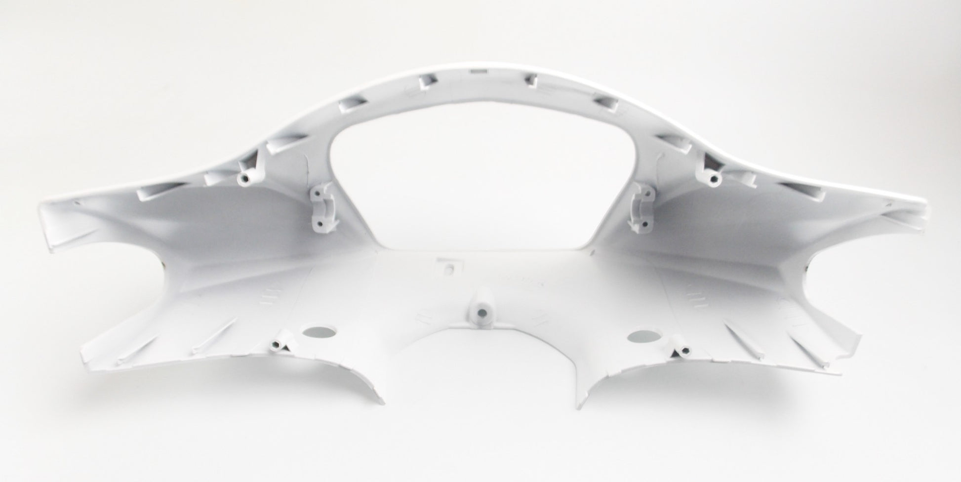 OEM PEUGEOT 2010-2014 TWEET WHITE FRONT HANDLEBAR COVER HEADLIGHT PANEL 801978 - MotoRaider