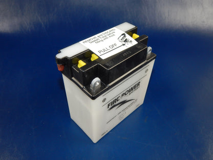 FIRE POWER MOTORCYCLES BATTERY YB9A-A SNOWMOBILE QUAD MOPED ATV - MotoRaider