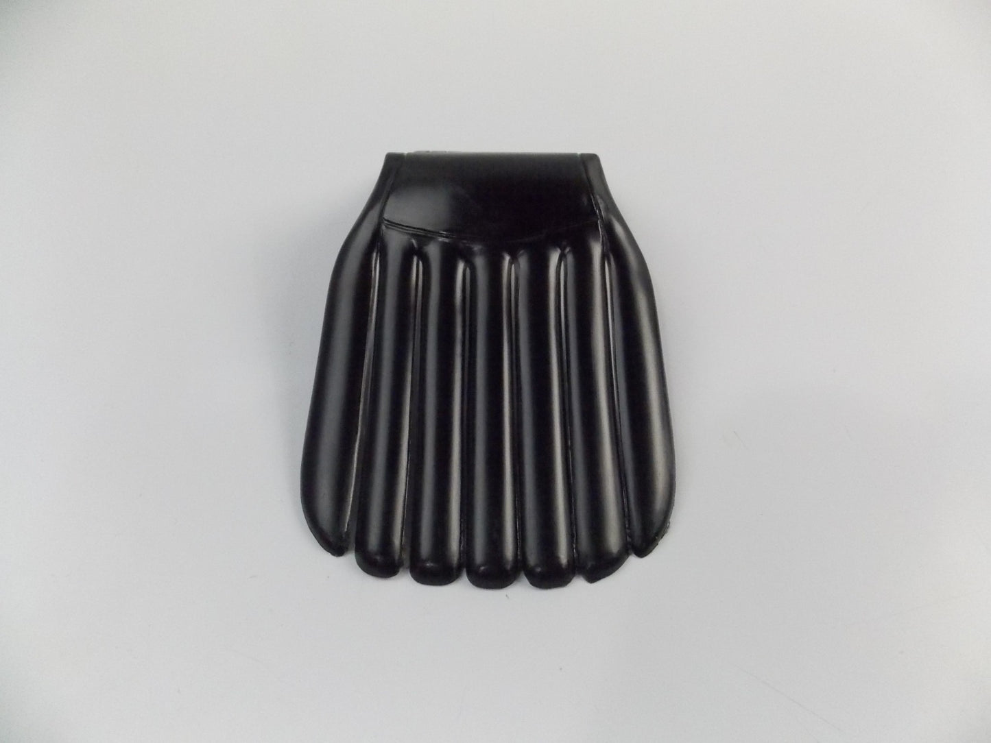 UNIVERSAL BLACK FENDER SPLASH GUARD MUD FLAP ENDURO STREET MOTORCYCLE MOPED MC - MotoRaider