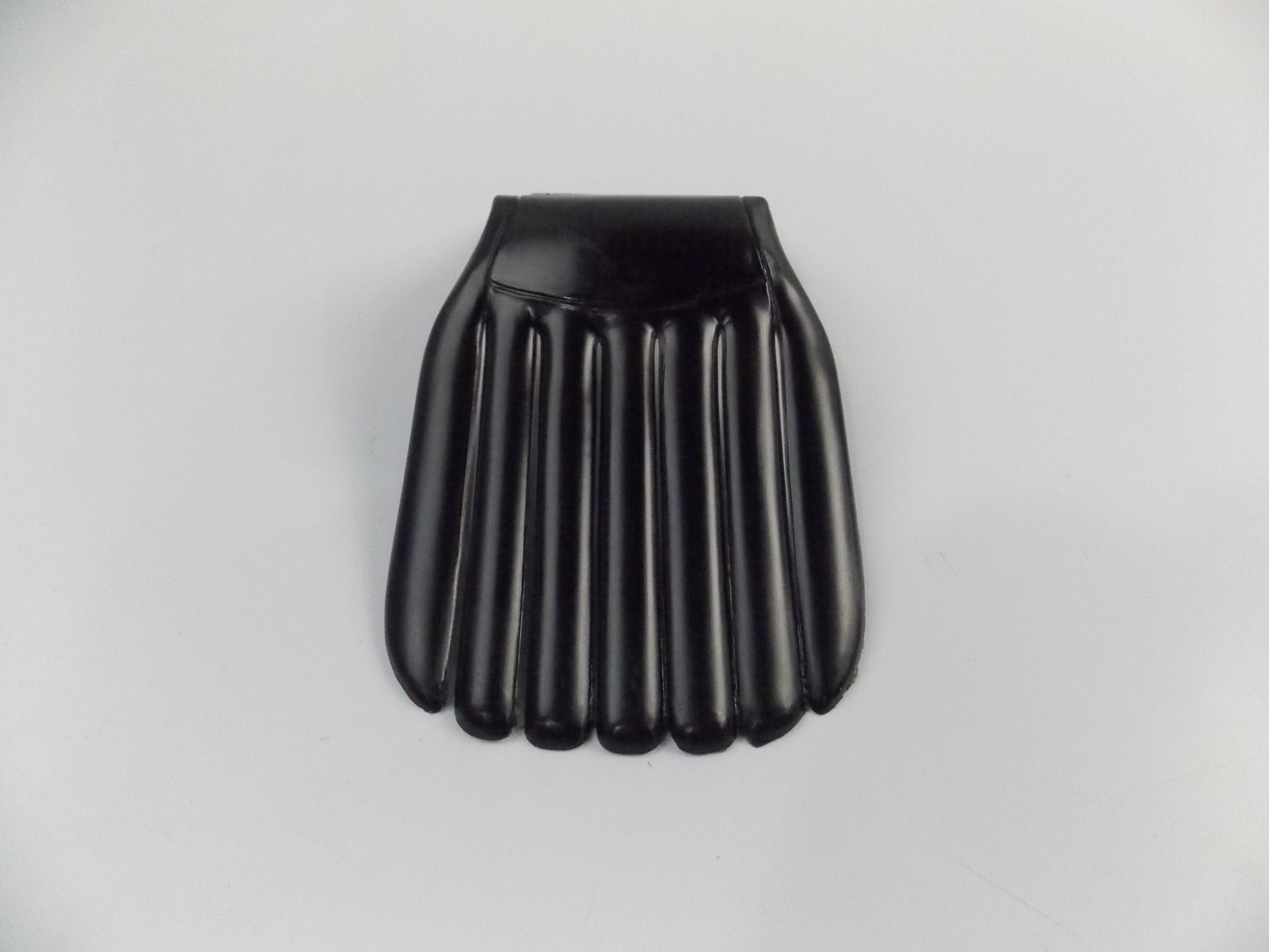 UNIVERSAL BLACK FENDER SPLASH GUARD MUD FLAP ENDURO STREET MOTORCYCLE MOPED MC - MotoRaider