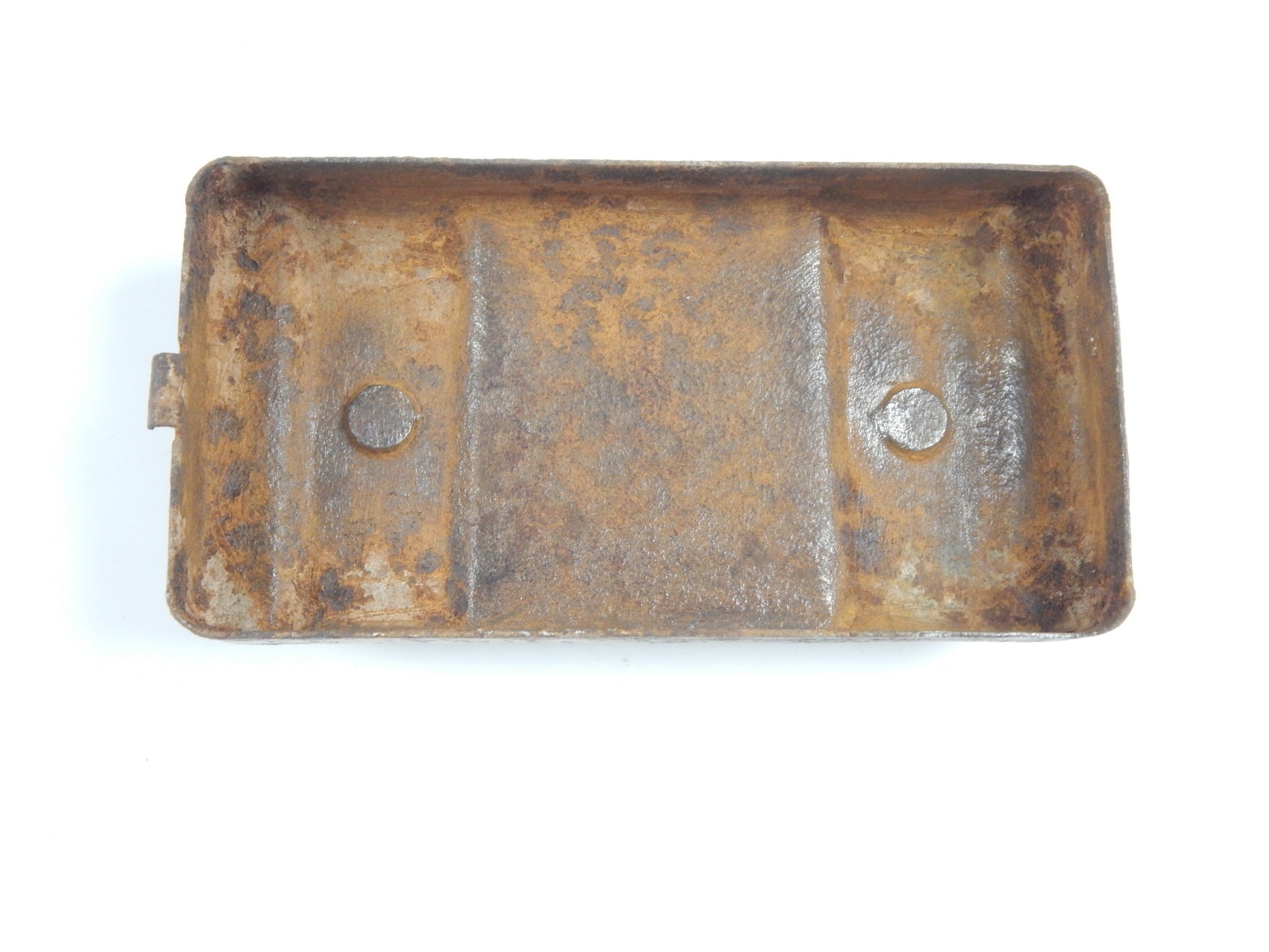 VINTAGE SCOOTER 1959 LAMBRETTA LI 150 BATTERY TRAY BOX COVER LID PANEL ITALY - MotoRaider